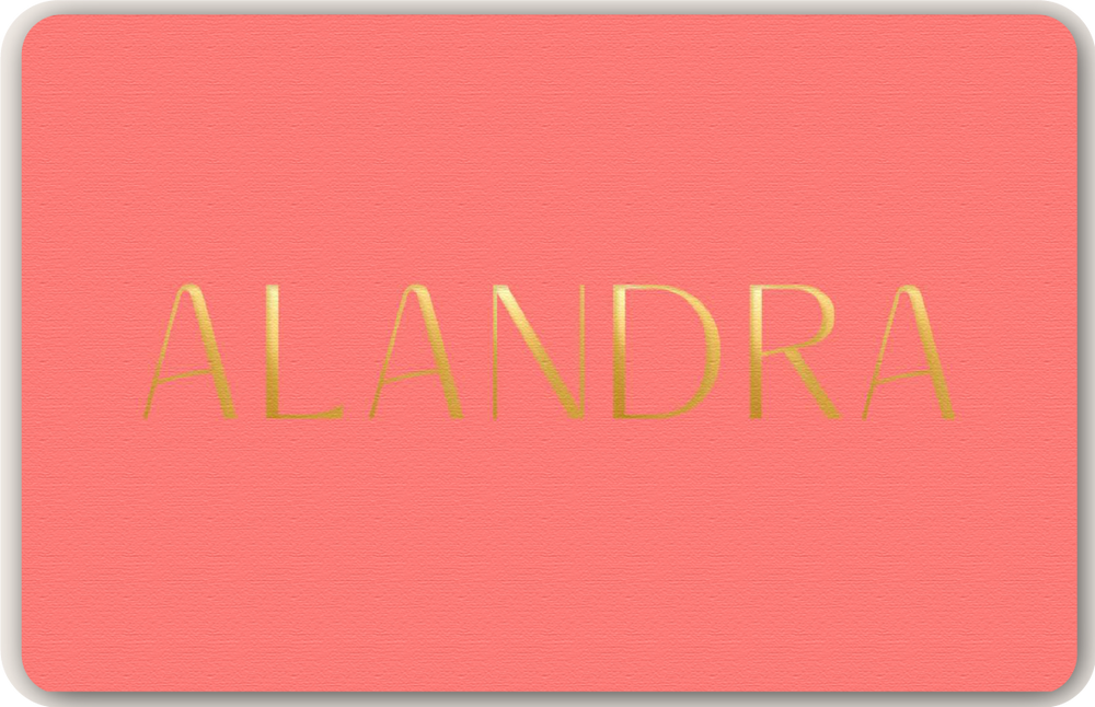 ALANDRA GIFT CARD